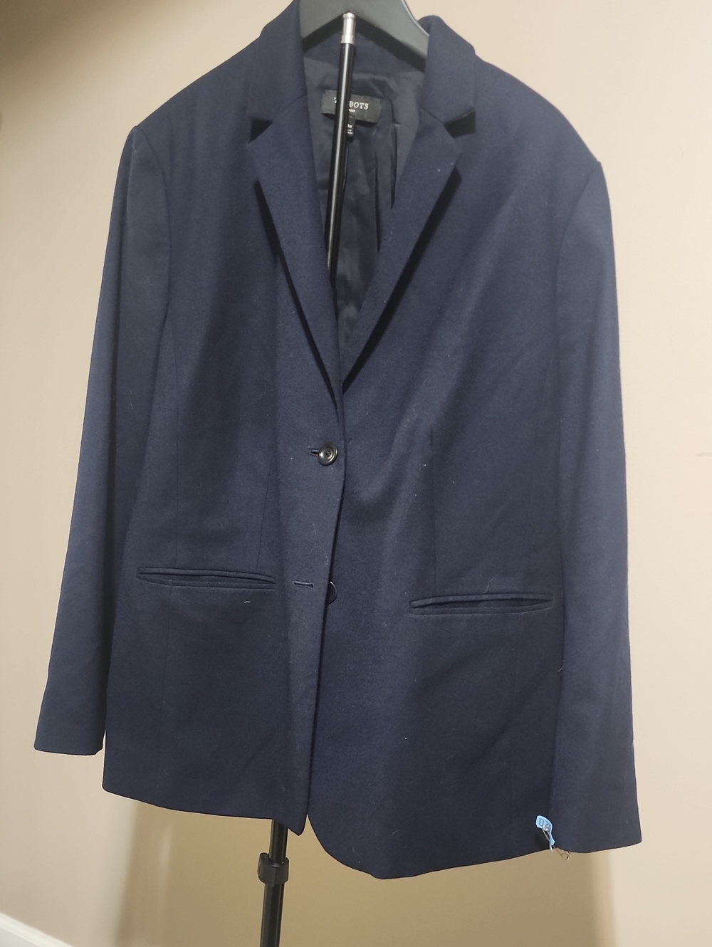 Talbots Navy Women's Two-Button Blazer